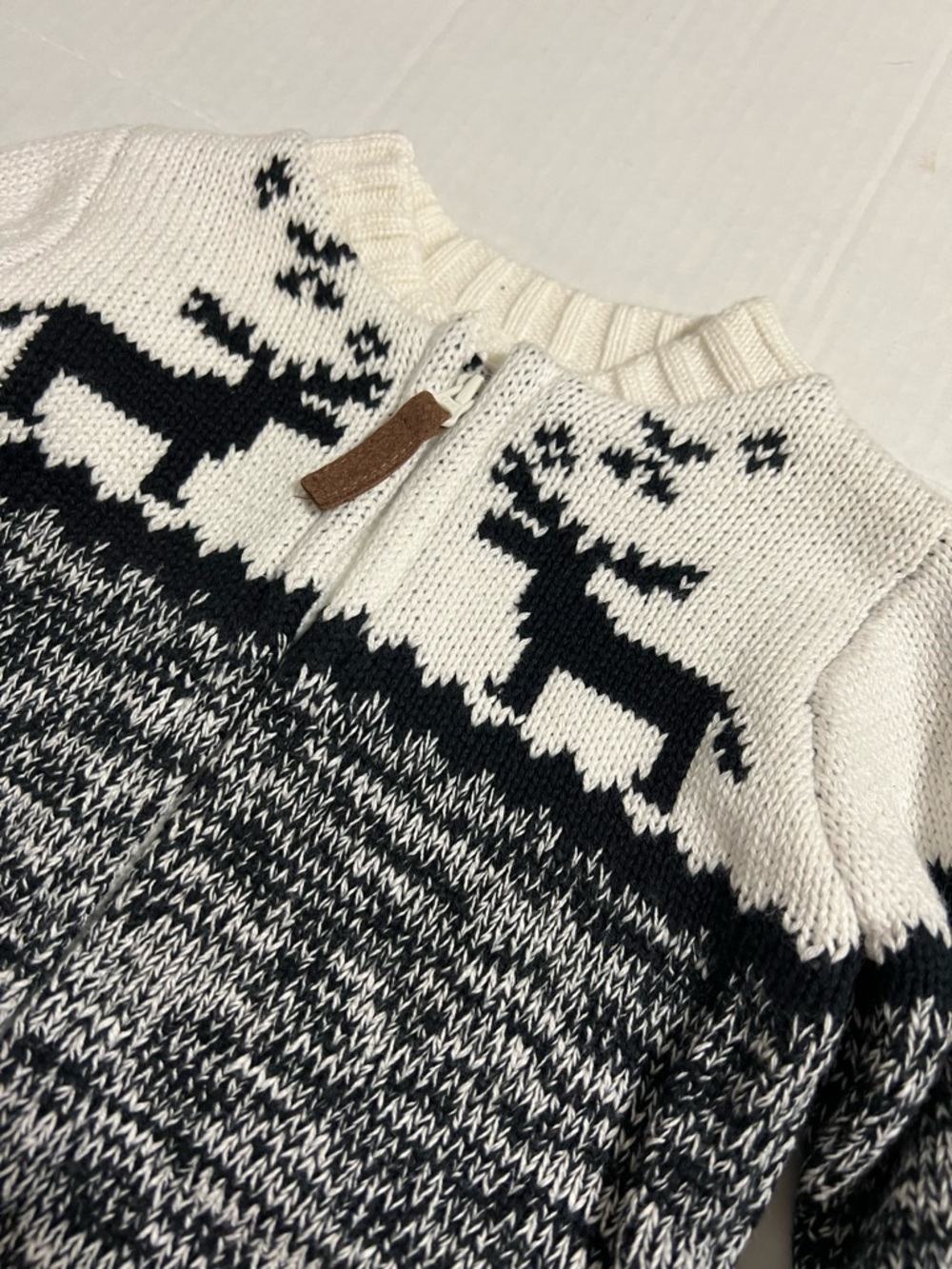 🆕CARTER’S - 9M - NWT - 4+PCS - INFANT BOYS MOOSE KNIT CLOTHING & ACCESSORIES LOT - Picture 4 of 16